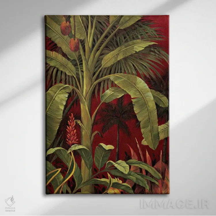 تابلو دکوراتیو باغ بالی I اثر رودولفو خیمنز - نمای روبهرو روی دیوار