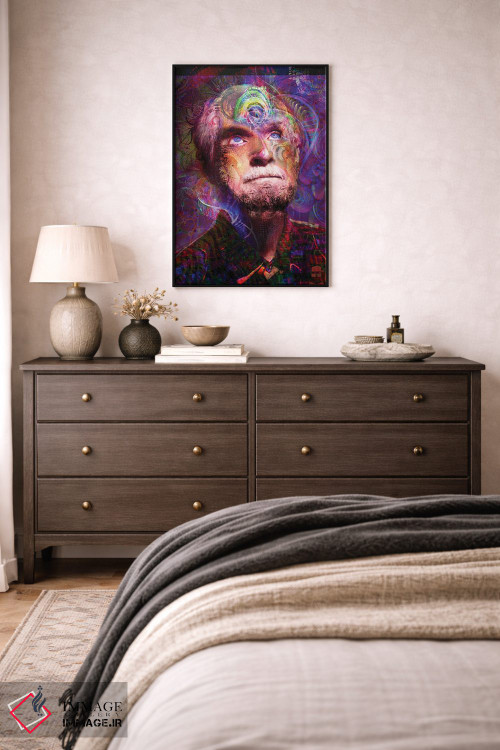 تابلو دکوراتیو تیموتی لیری اثر جامبی - D3B