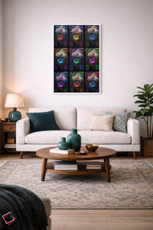 تابلو دکوراتیو وارهول اثر جامبی - D2W
