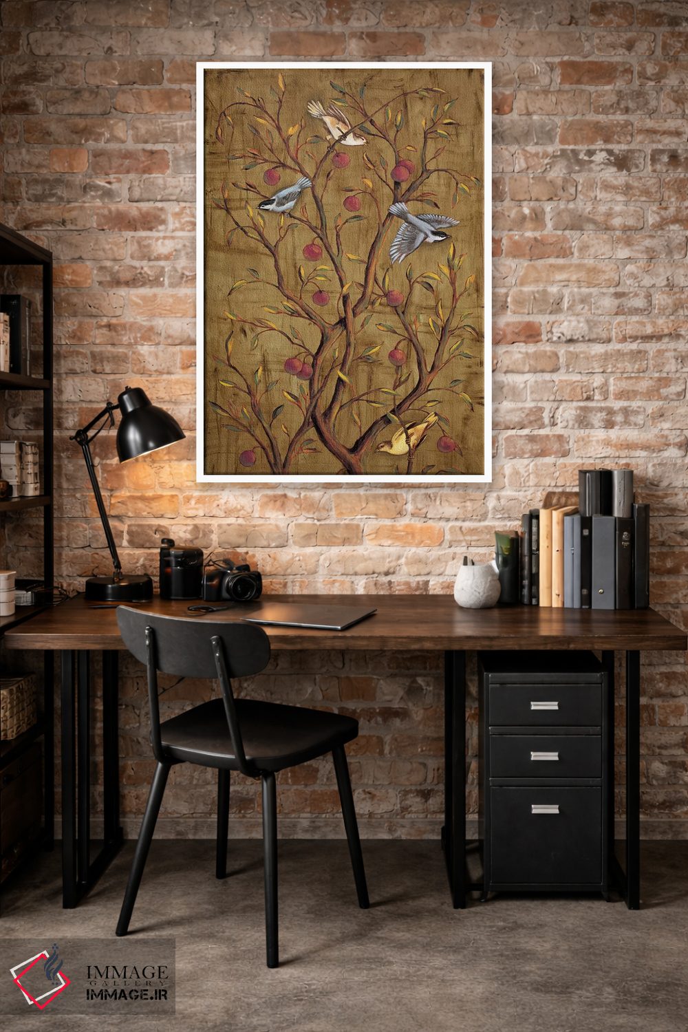 تابلو دکوراتیو پنل درخت آلو III اثر رودولفو خیمنز - D2W