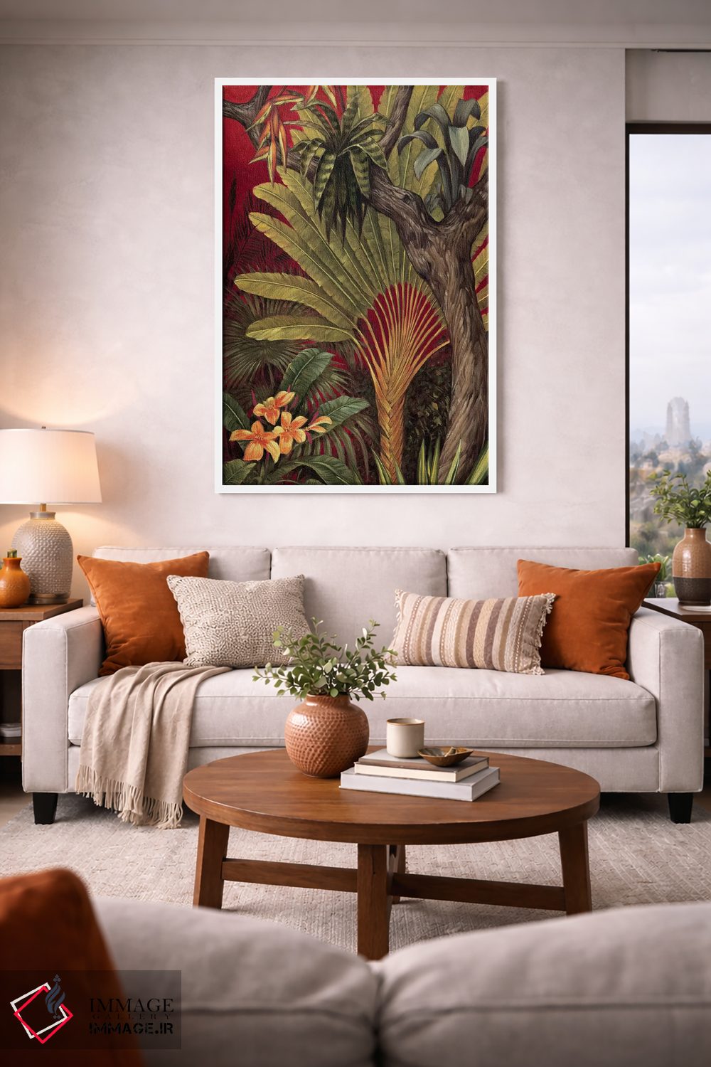 تابلو دکوراتیو باغ بالی II اثر رودولفو خیمنز - D1W