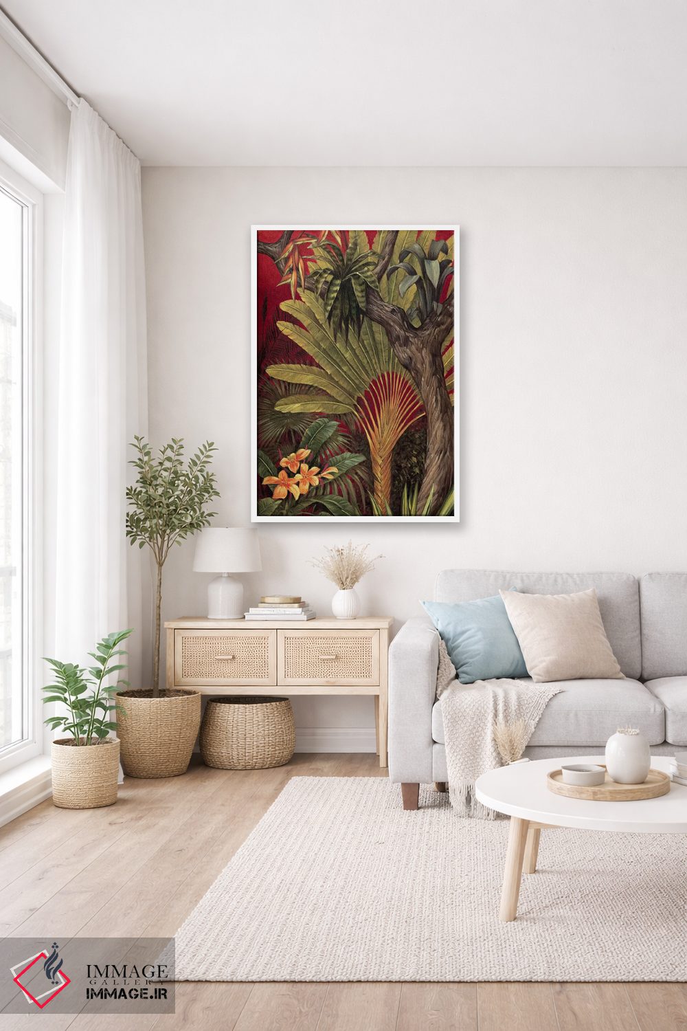 تابلو دکوراتیو باغ بالی II اثر رودولفو خیمنز - D3W