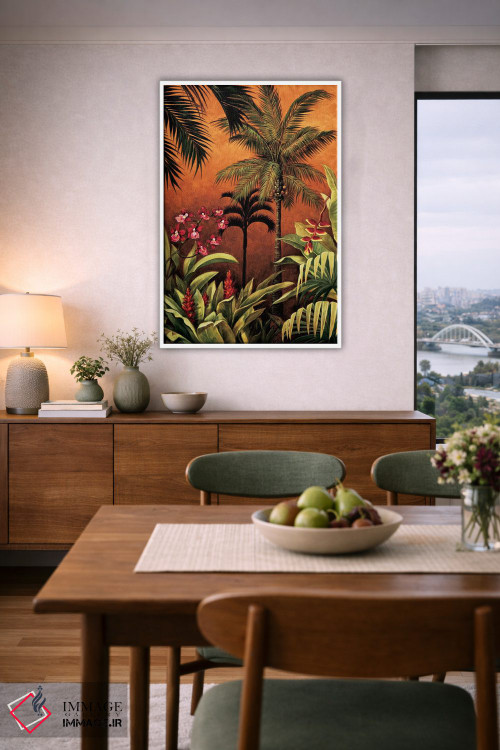 تابلو دکوراتیو اوبود I اثر رودولفو خیمنز - D6W