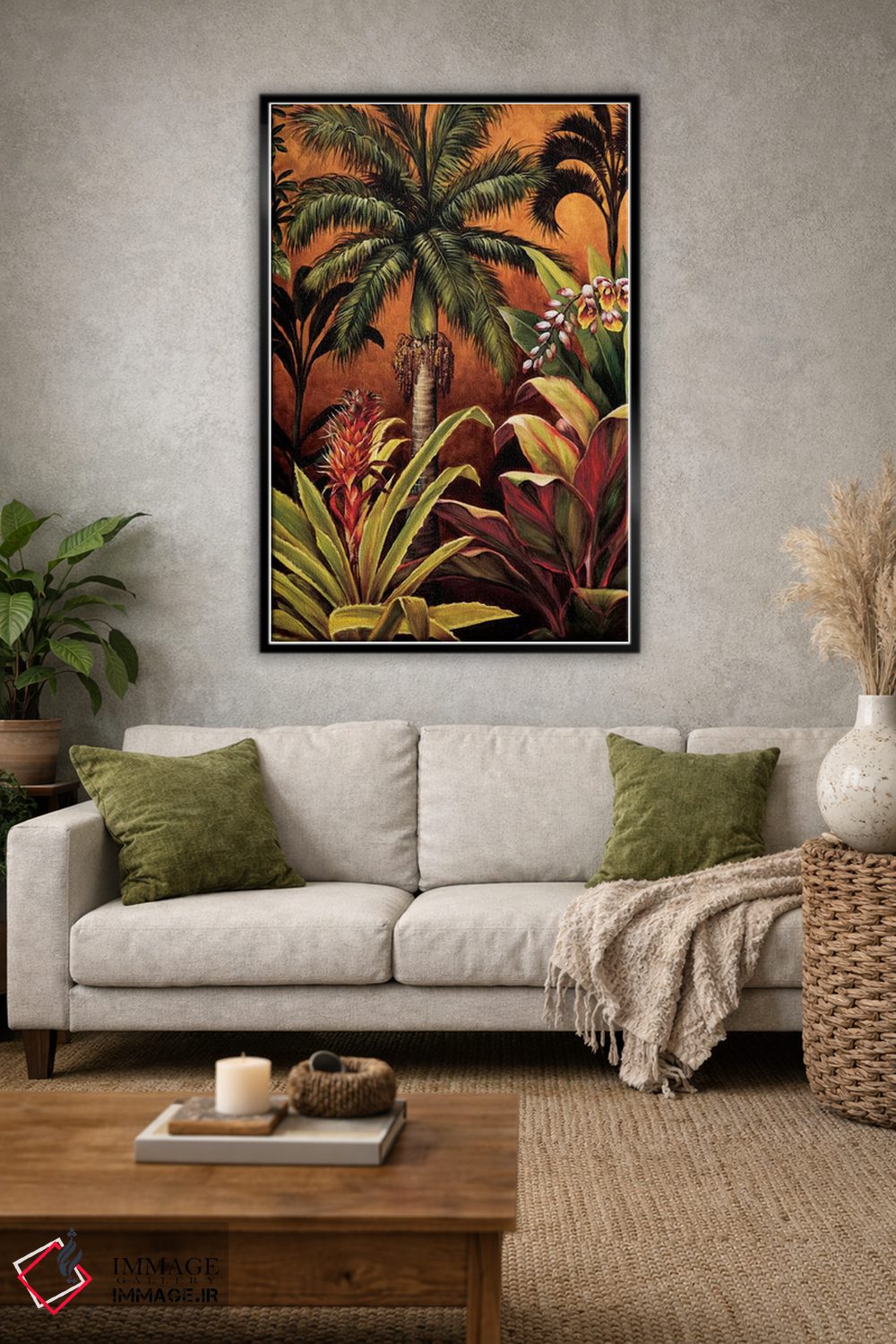 تابلو دکوراتیو اوبود II اثر رودولفو خیمنز - D1B