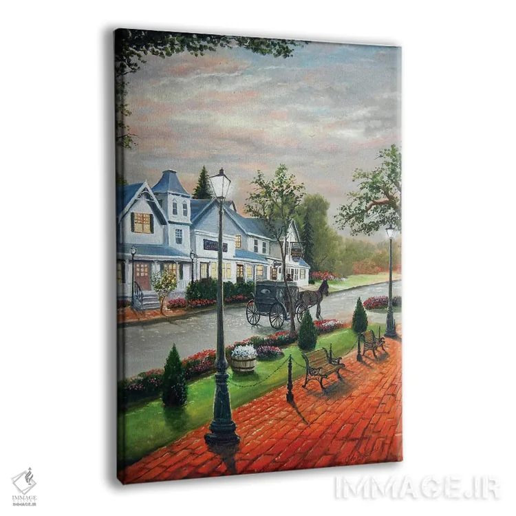 تابلو دکوراتیو میخانه لانگ گروو اثر جیم ویلیامز - نمای پرسپکتیو محصول