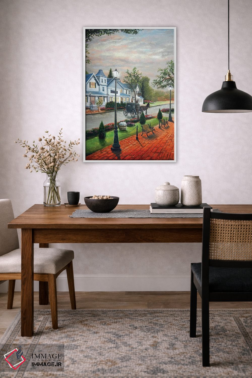 تابلو دکوراتیو میخانه لانگ گروو اثر جیم ویلیامز - D2W