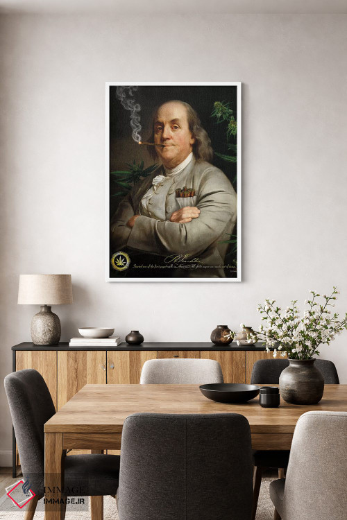 تابلو دکوراتیو سیگار بن اثر جی جی براندو - D3W