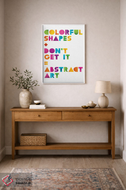 تابلو دکوراتیو هنر انتزاعی اثر جی جی براندو - D1W