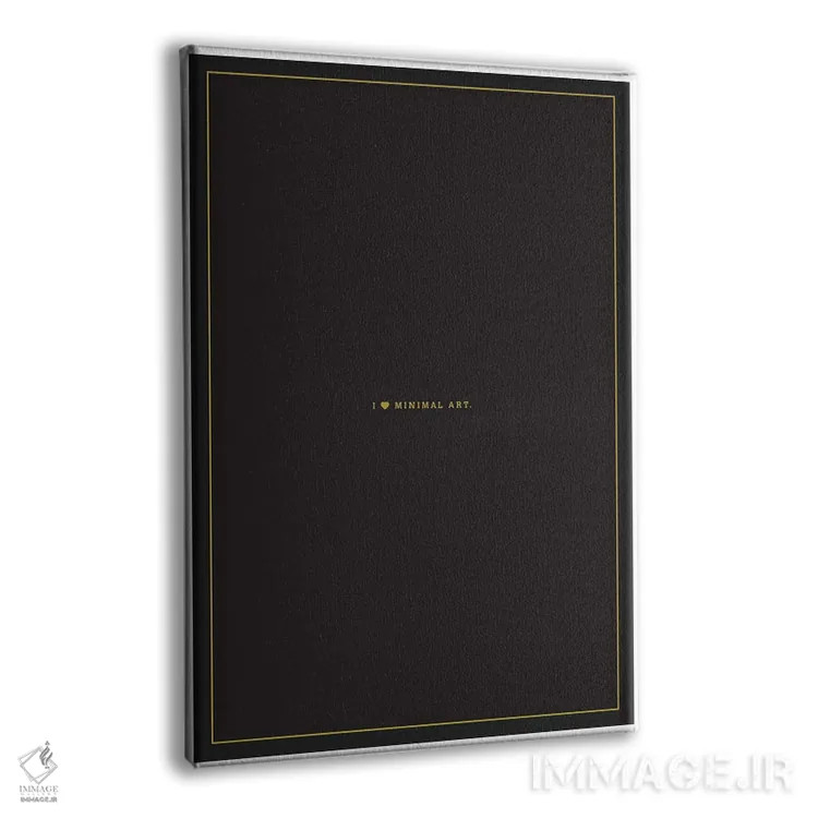 تابلو مینیمال هنر مینیمال اثر جی جی براندو - نمای پرسپکتیو محصول