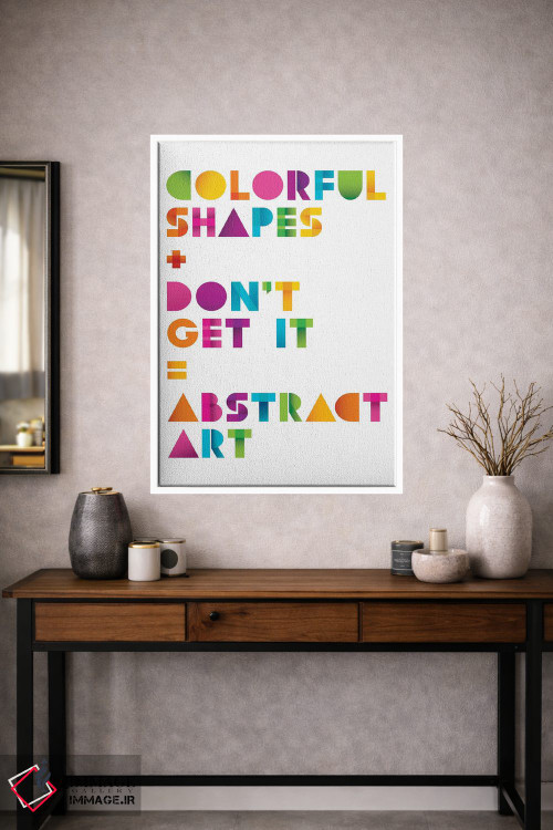 تابلو دکوراتیو هنر انتزاعی اثر جی جی براندو - D2W