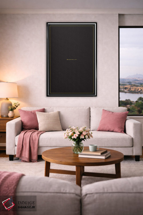 تابلو مینیمال هنر مینیمال اثر جی جی براندو - D5B