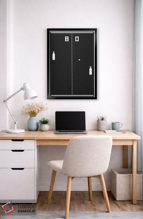 تابلو مینیمال پونگ جدید اثر جی جی براندو - D6B