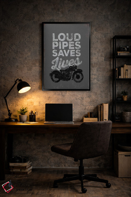 تابلو دکوراتیو اگزوزهای پرصدا اثر جی جی براندو - D6B