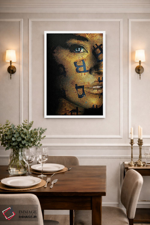 تابلو دکوراتیو کچولوی نازنین اثر جسی جانسون - D1W