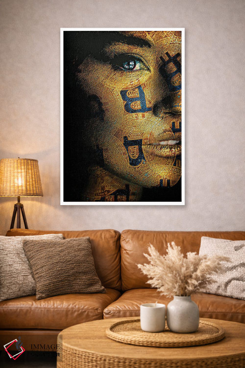 تابلو دکوراتیو کچولوی نازنین اثر جسی جانسون - D3W