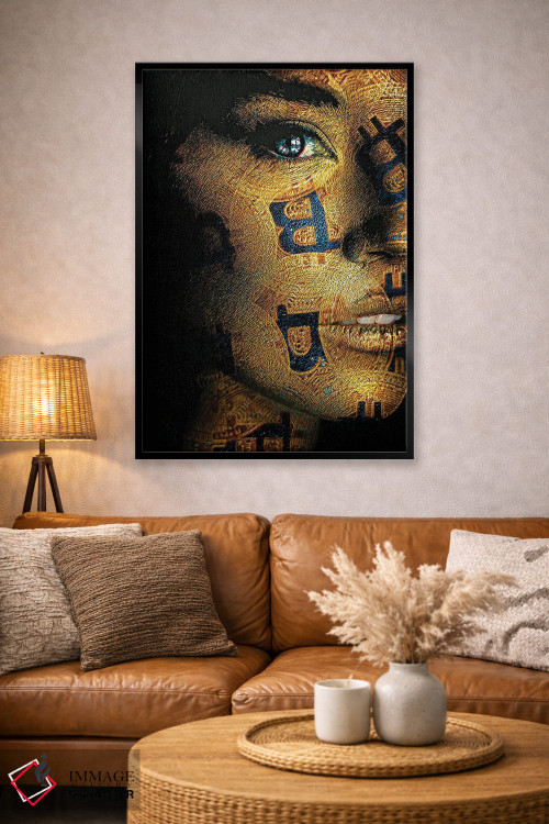 تابلو دکوراتیو کچولوی نازنین اثر جسی جانسون - D4B