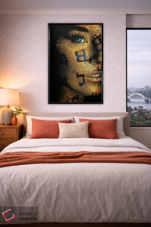 تابلو دکوراتیو کچولوی نازنین اثر جسی جانسون - D6B