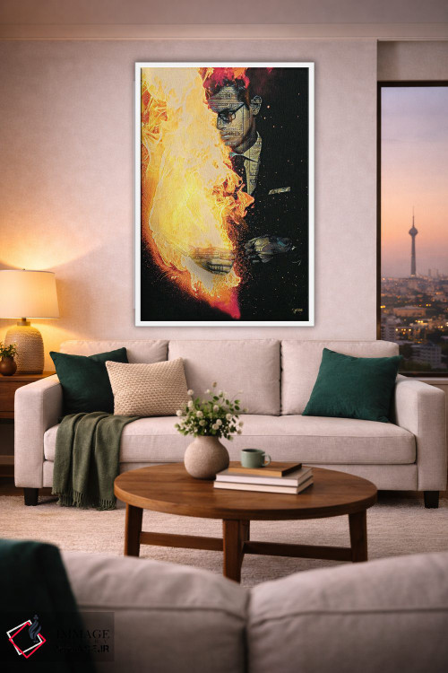 تابلو دکوراتیو جریان کار اثر جسی جانسون - D1W