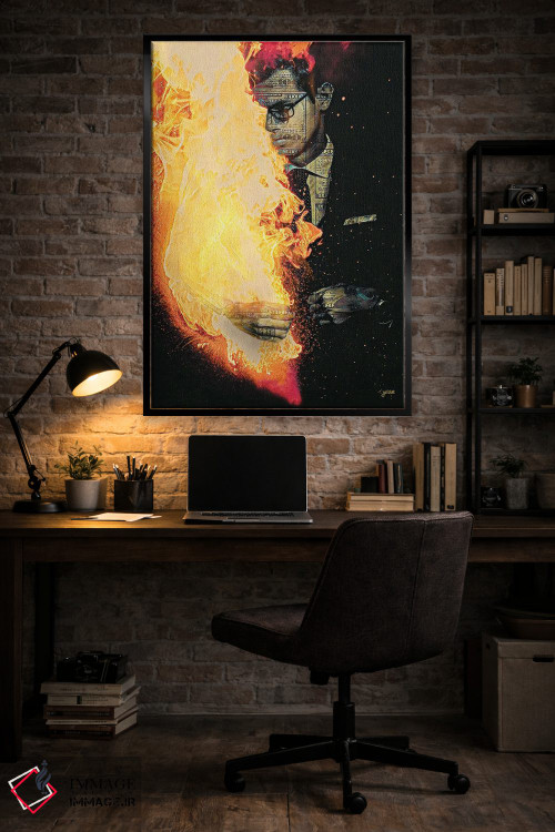 تابلو دکوراتیو جریان کار اثر جسی جانسون - D6B