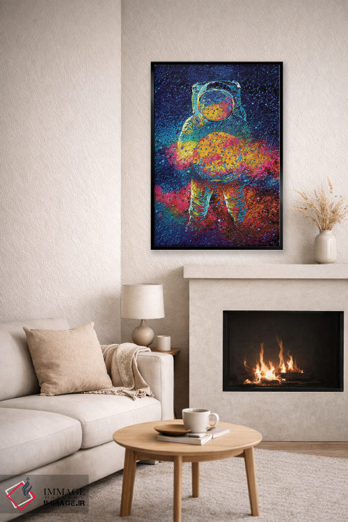 تابلو دکوراتیو انفجار کیهانی اثر جسی جانسون - D6B