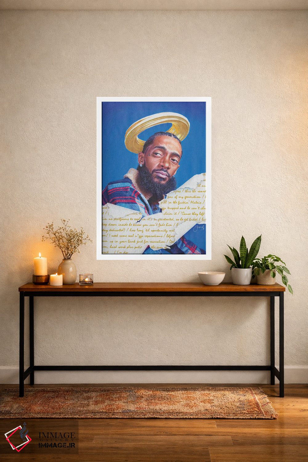 تابلو دکوراتیو گسیخته اثر جوزایا جونز - D4W