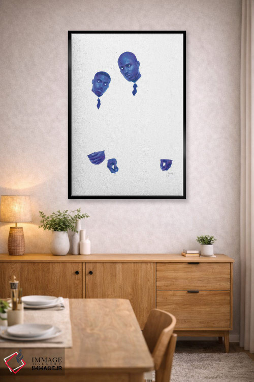 تابلو مینیمال شکم بهترین اثر جوزایا جونز - D5B