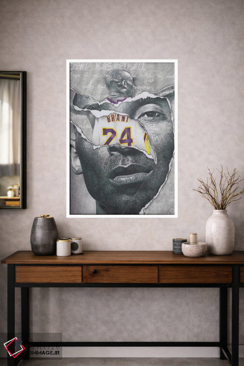 تابلو دکوراتیو بسکتبال عزیز اثر جوزایا جونز - D1W