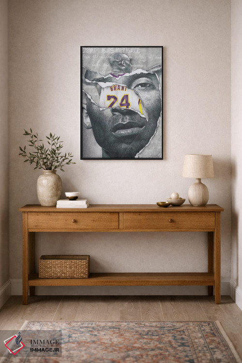 تابلو دکوراتیو بسکتبال عزیز اثر جوزایا جونز - D2B