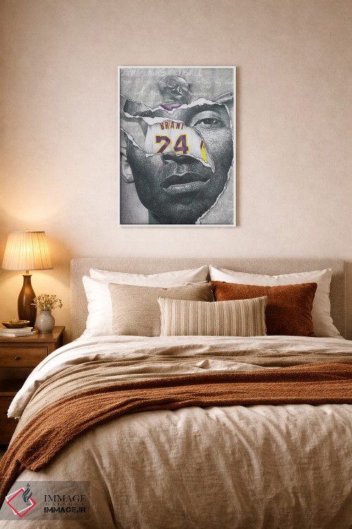 تابلو دکوراتیو بسکتبال عزیز اثر جوزایا جونز - D6W