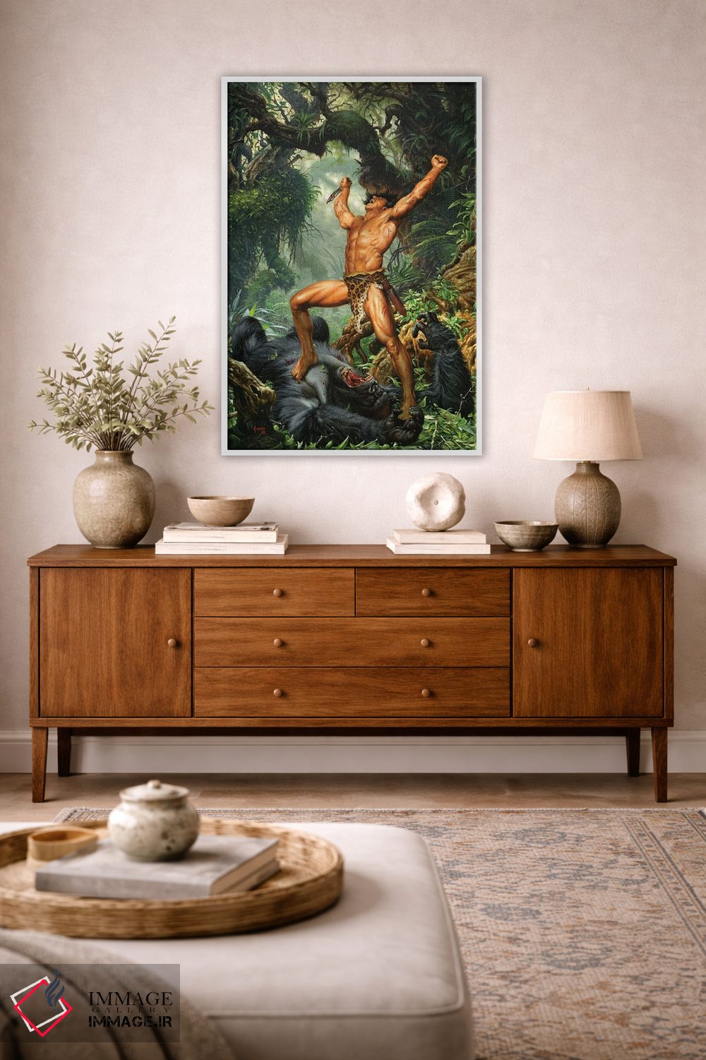 تابلو دکوراتیو تارزان میمون ها؟ صدمین سالگرد اثر جو جوسکو - D2W