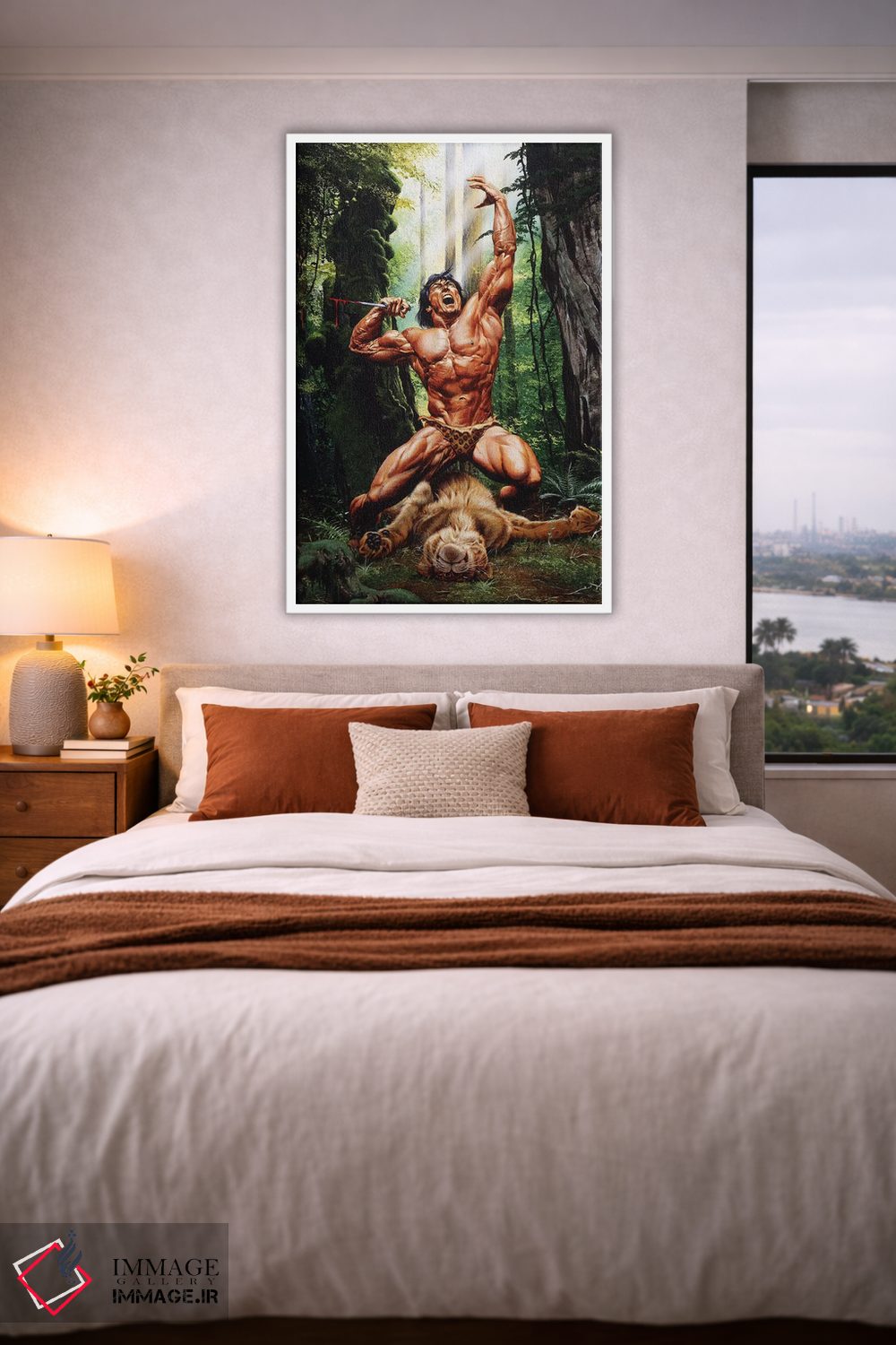 تابلو دکوراتیو ارباب جنگل؟ اثر جو جوسکو - D3W