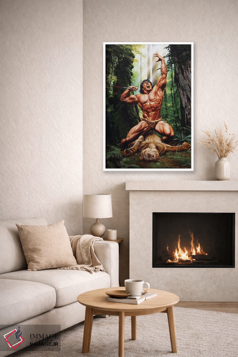 تابلو دکوراتیو ارباب جنگل؟ اثر جو جوسکو - D6W