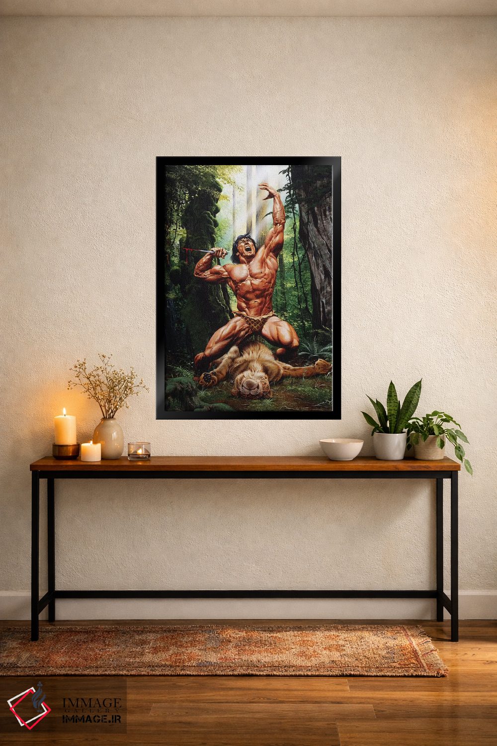 تابلو دکوراتیو ارباب جنگل؟ اثر جو جوسکو - D5B