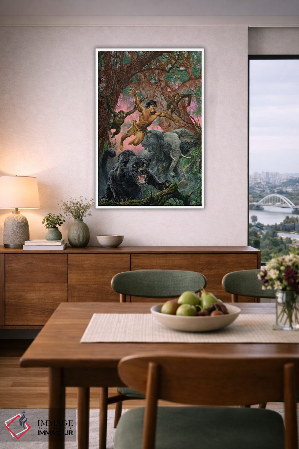 تابلو دکوراتیو هیولاهای تارزان؟ اثر جو جوسکو - D6W