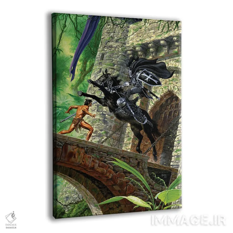 تابلو دکوراتیو Lord of the Jungle?,تارزان، ارباب جنگل اثر جو جوسکو - نمای پرسپکتیو محصول