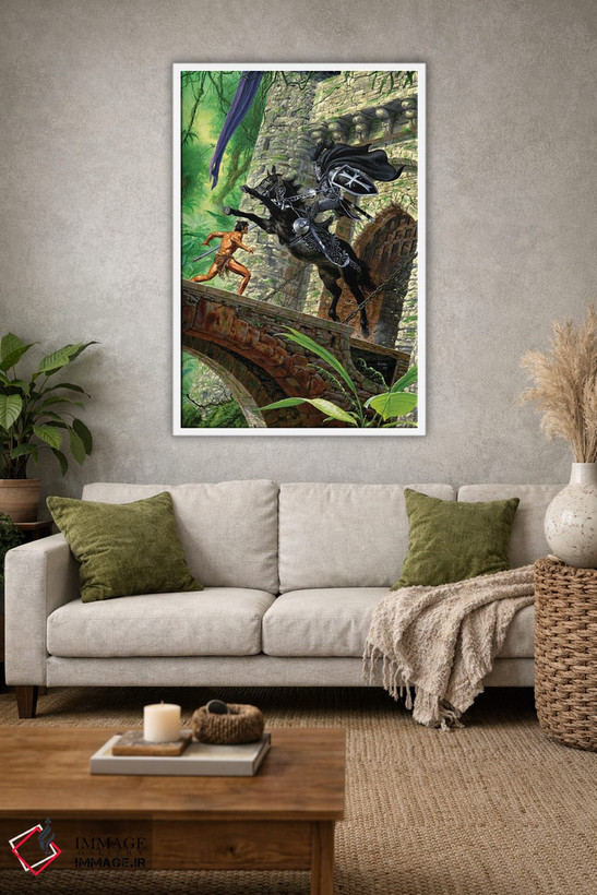 تابلو دکوراتیو Lord of the Jungle?,تارزان، ارباب جنگل اثر جو جوسکو - D1W