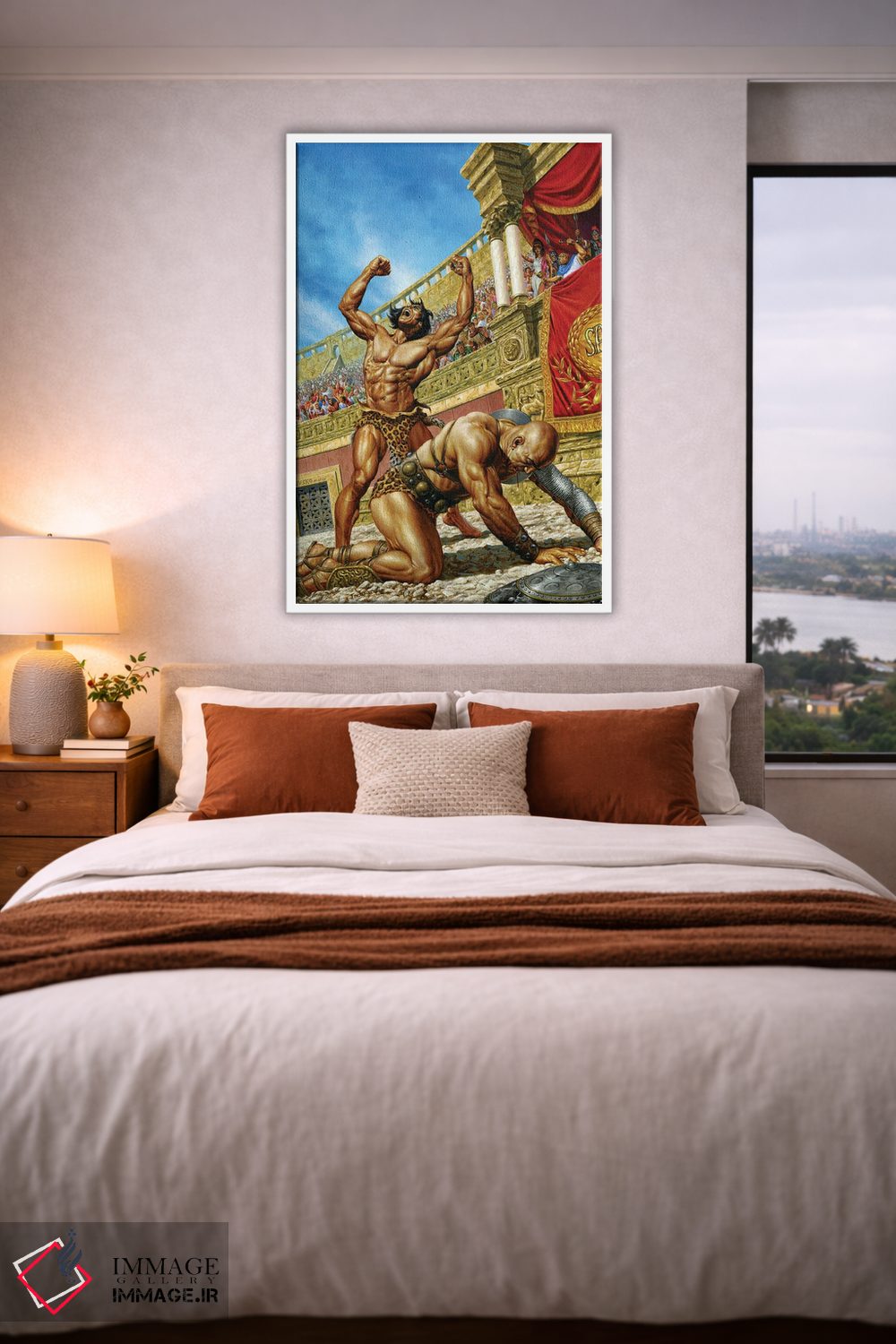 تابلو دکوراتیو تارزان و امپراتوری گمشده اثر جو جوسکو - D4W