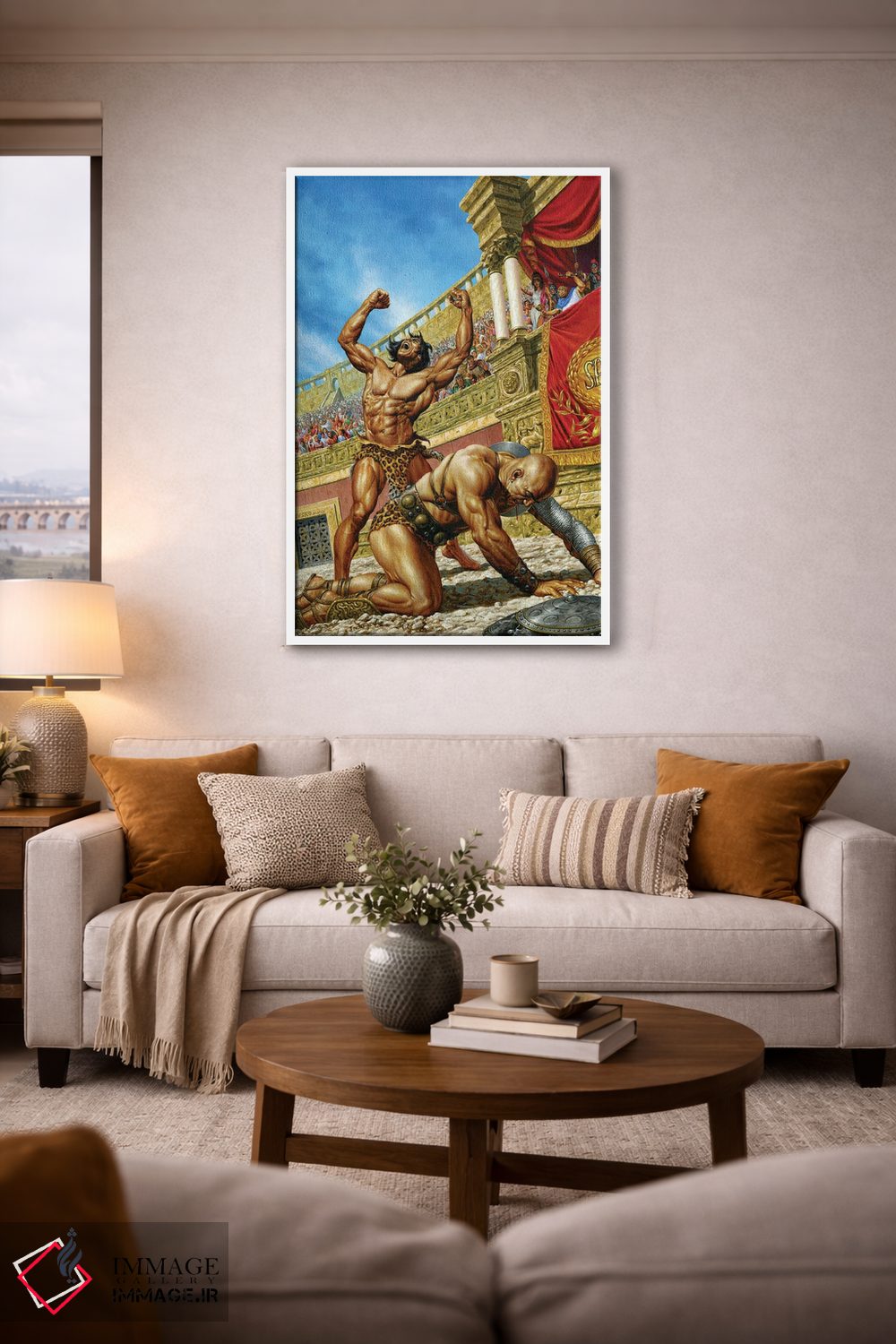 تابلو دکوراتیو تارزان و امپراتوری گمشده اثر جو جوسکو - D3W