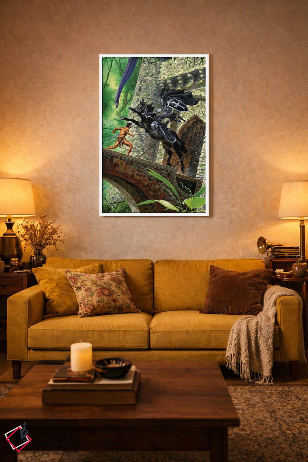 تابلو دکوراتیو Lord of the Jungle?,تارزان، ارباب جنگل اثر جو جوسکو - D2W