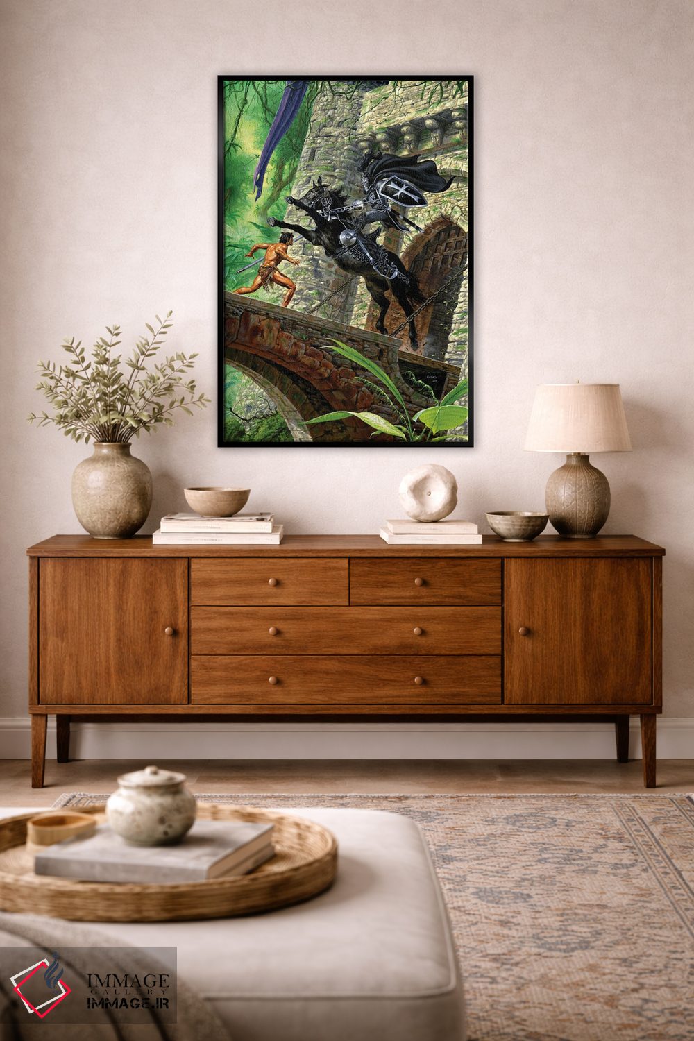 تابلو دکوراتیو Lord of the Jungle?,تارزان، ارباب جنگل اثر جو جوسکو - D3B