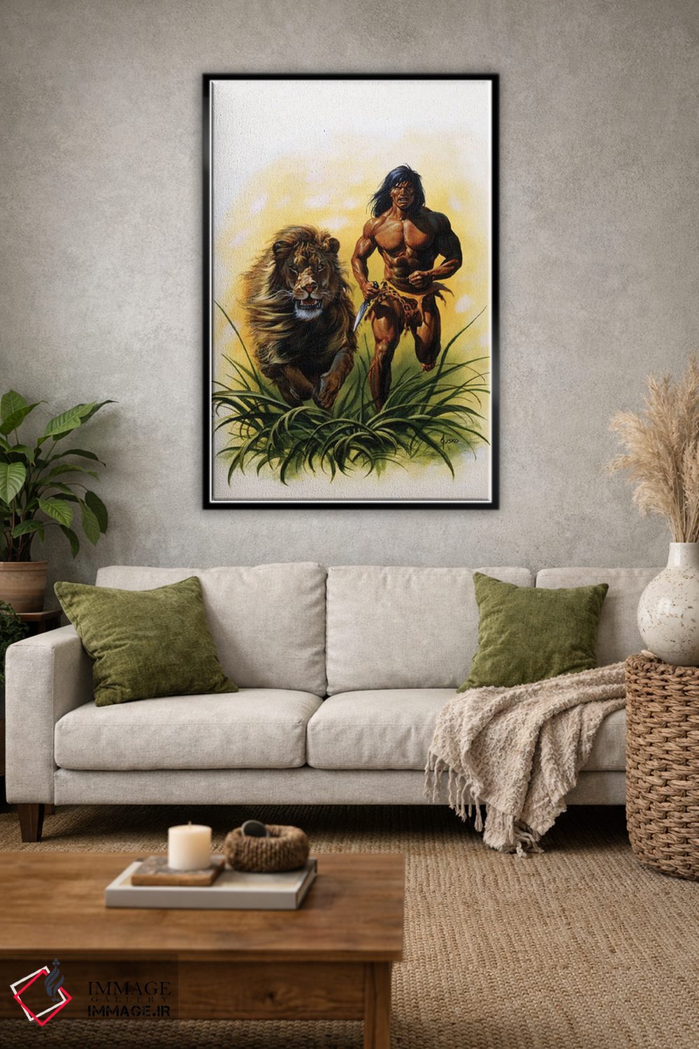 تابلو دکوراتیو تارزان اثر جو جوسکو - D1B