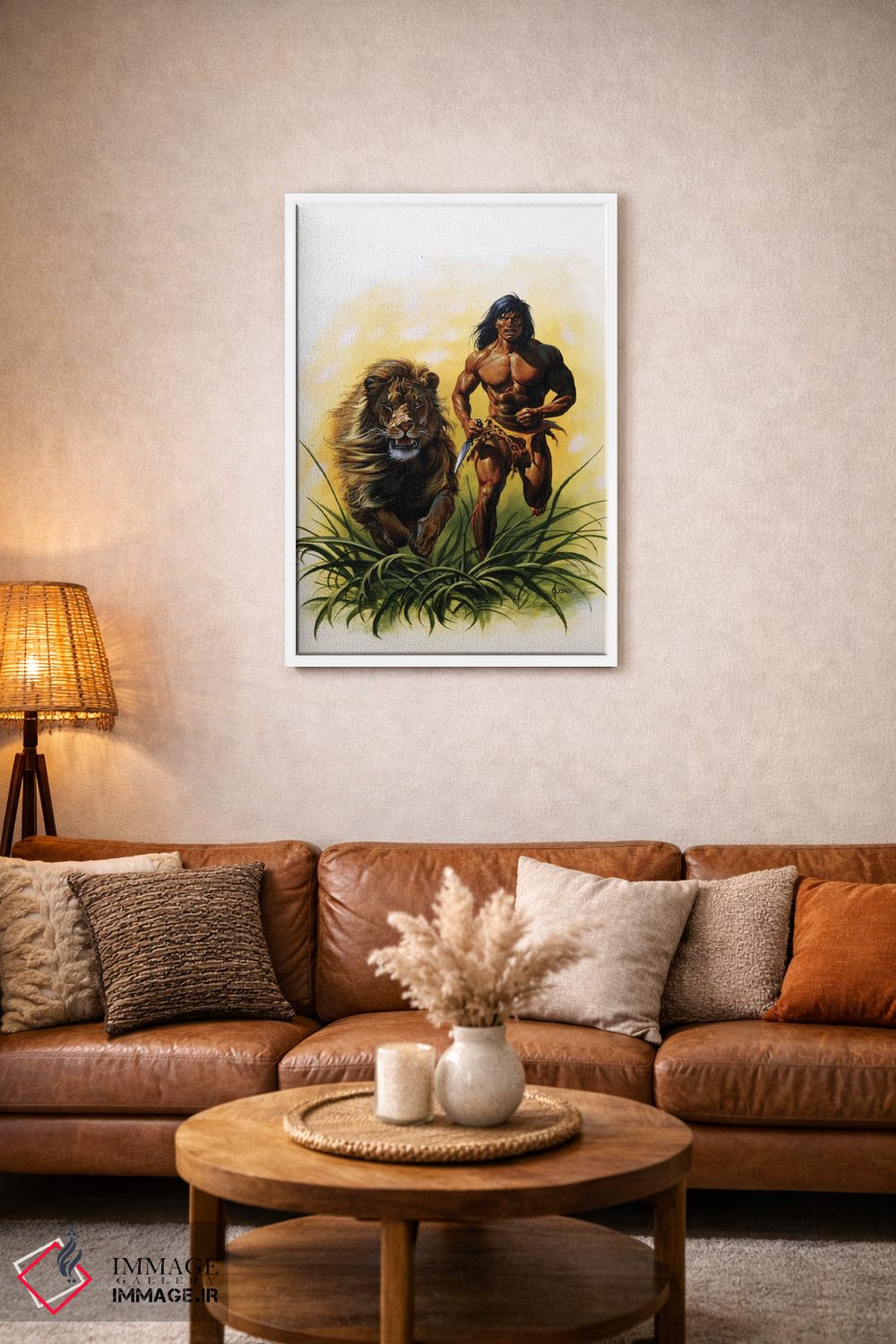 تابلو دکوراتیو تارزان اثر جو جوسکو - D2W