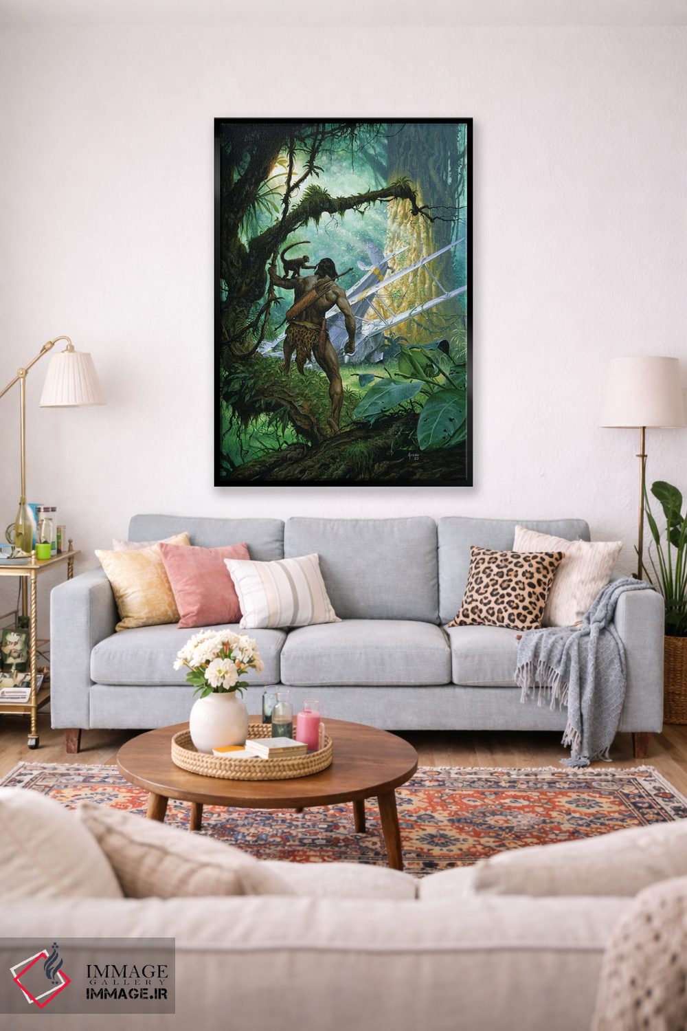 تابلو دکوراتیو جستجوی تارزان اثر جو جوسکو - D1B