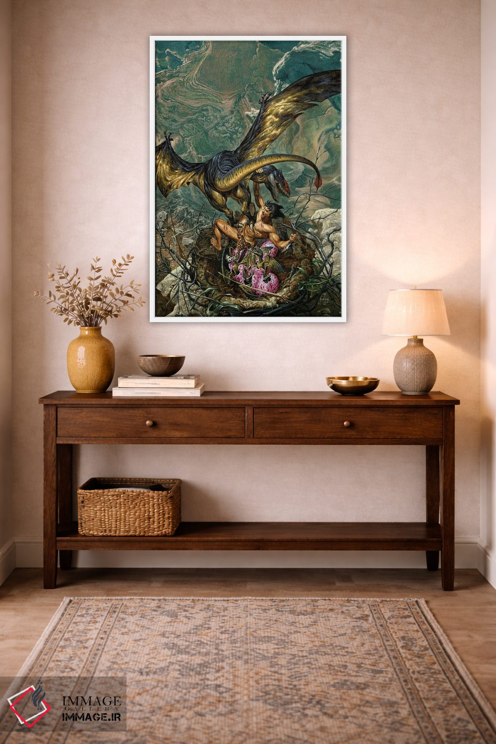 تابلو دکوراتیو تارزان در هسته زمین اثر جو جوسکو - D1W