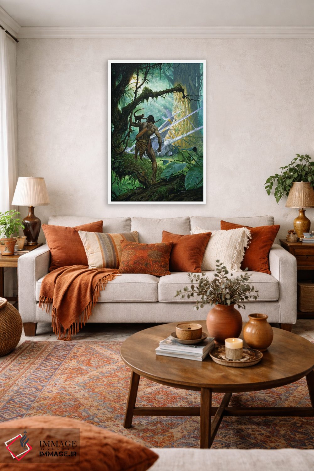 تابلو دکوراتیو جستجوی تارزان اثر جو جوسکو - D2W
