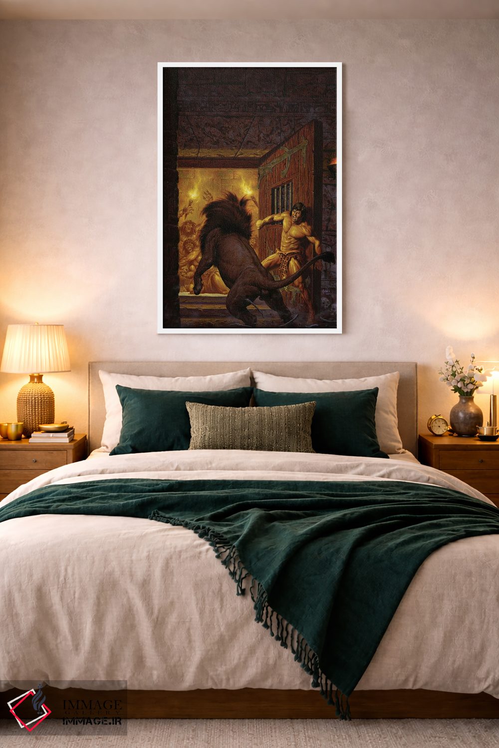 تابلو دکوراتیو تارزان شکست ناپذیر اثر جو جوسکو - D2W