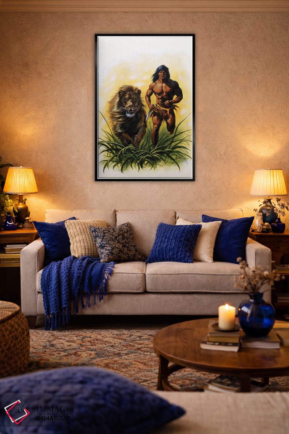 تابلو دکوراتیو تارزان اثر جو جوسکو - D5B