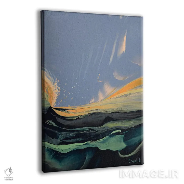 تابلو انتزاعی درون نور ۷ اثر جیکوب جوگاشویلی - نمای پرسپکتیو محصول