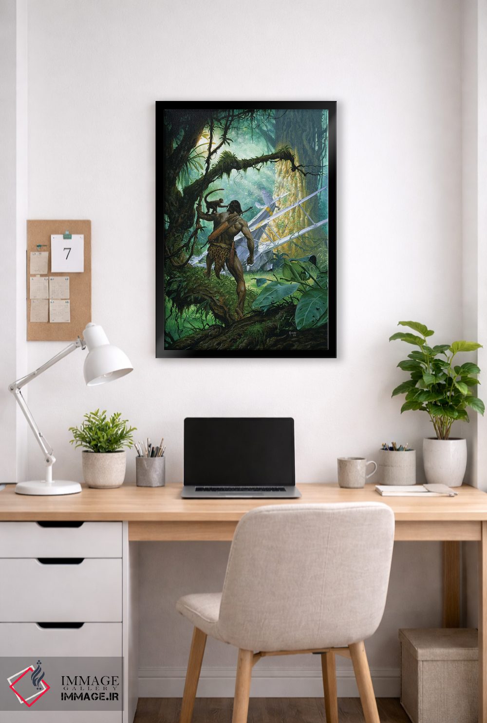 تابلو دکوراتیو جستجوی تارزان اثر جو جوسکو - D5B