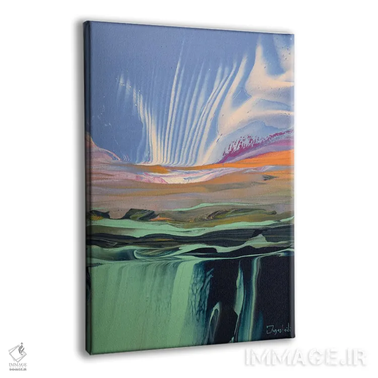 تابلو انتزاعی درون نور ۹ اثر جیکوب جوگاشویلی - نمای پرسپکتیو محصول